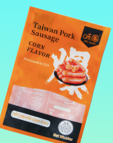 台湾香肠 香甜玉米味